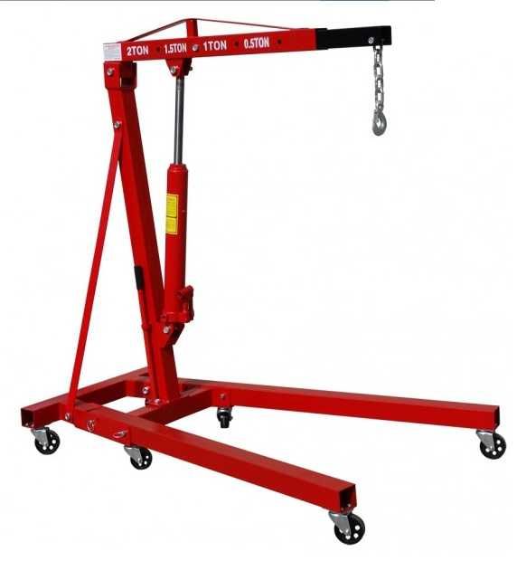 Grua 2000kg / 2T para Oficina Automóvel - Novas c/ IVA