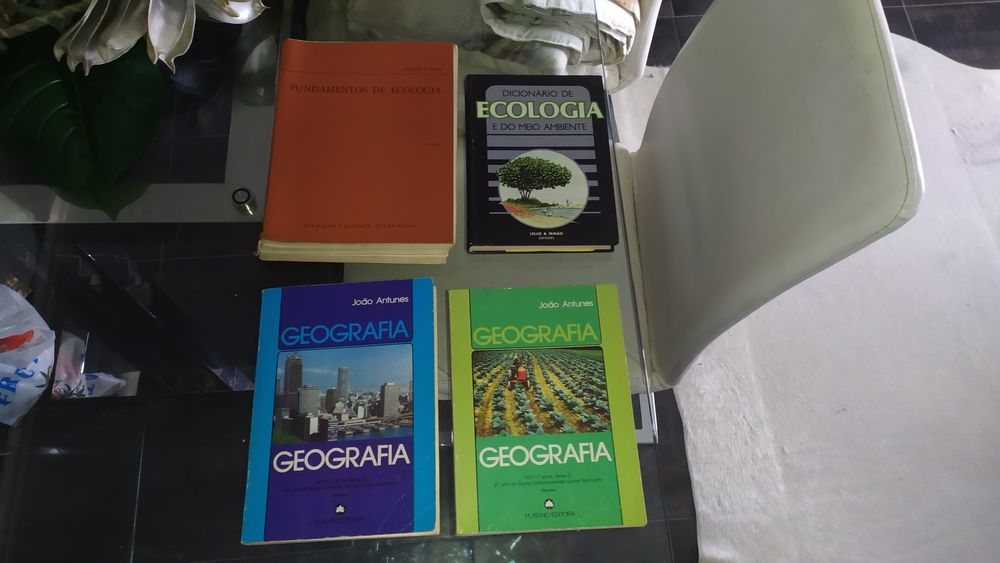 Livro antigo Fundamentos de Ecologia