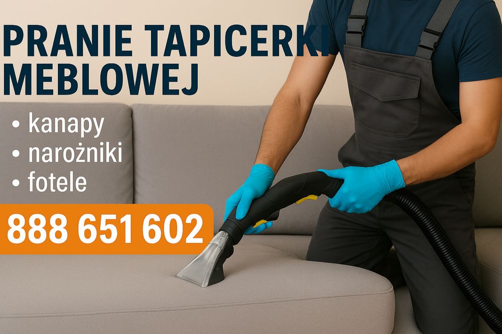 Pranie tapicerki meblowej