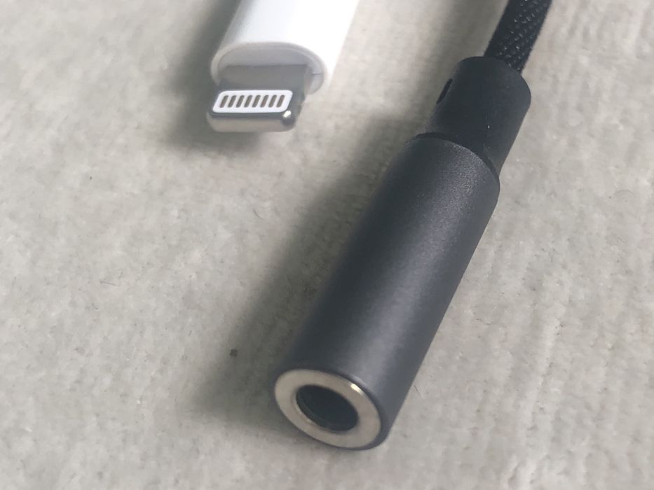 Adapter słuchawek do iPhona. Lightnig do jack 3.5mm