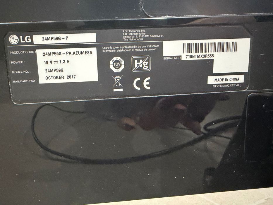 Монітор LG 24MP59G-P IPS