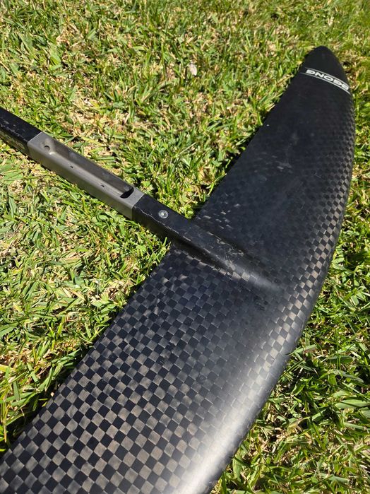 Foil GONG Curve H carbon XXL V2 + Fuselagem Titânio + Stab Fluid H + Mastro 75