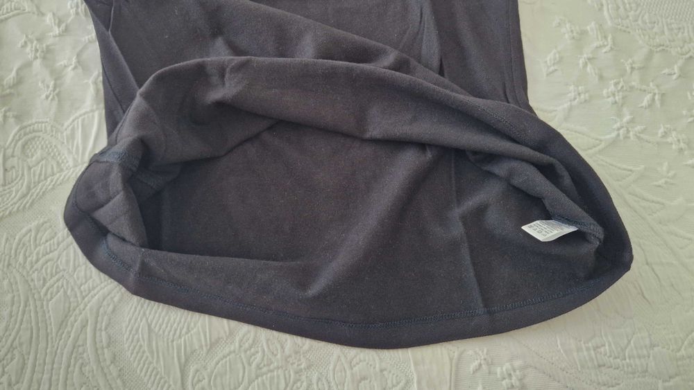 Polo preto, Calvin Klein, tamanho XS