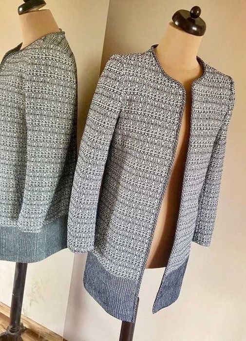 H&M plaszcz narzutka wzory m l