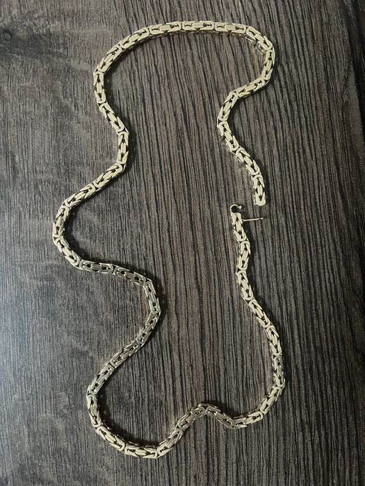 Złoty łańcuszek / łańcuch splot królewski / król 585 81,62g 62cm