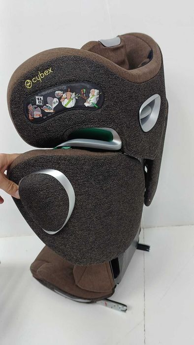 Fotelik samochodowy Cybex Solution Z I-Fix od 15 kg - Khaki Green Plus STAN PERFEKCYJNY