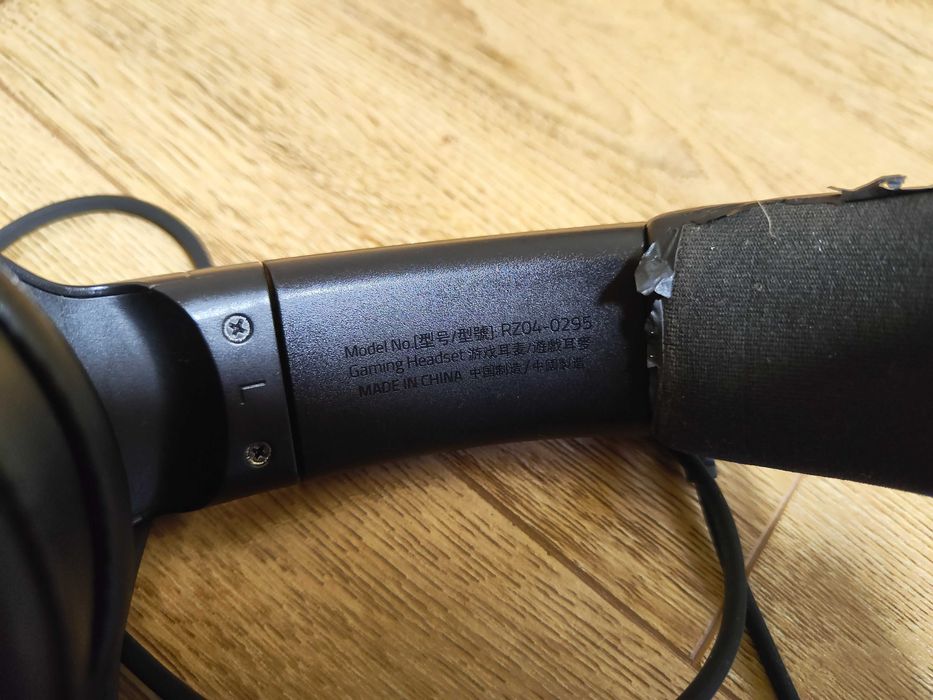 Навушники Razer Kraken X Lite Multiplatform Black під запчастини