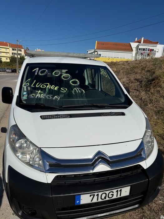 Citroen Jumpy 6 lugares + Carga + Grade
