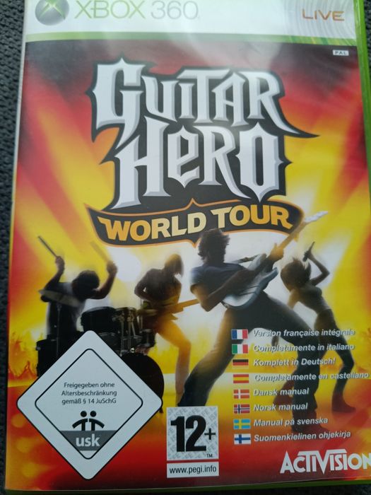 Gitara Xbox 360 plus gry