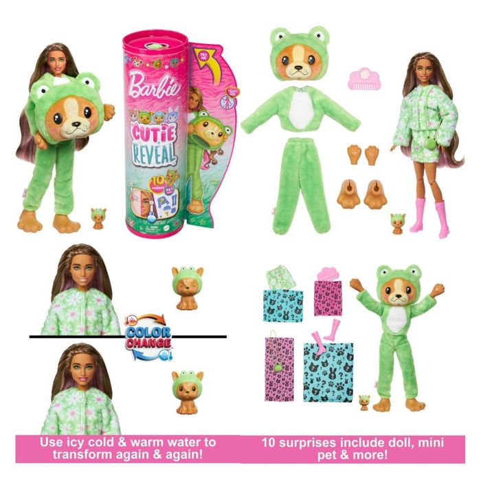 Лялька Barbie Mermaid,Plush Cutie,baby doctor,Pop Reveal