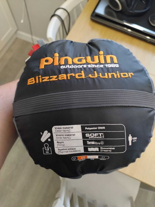 Pinguin Blizzard Junior PFM red