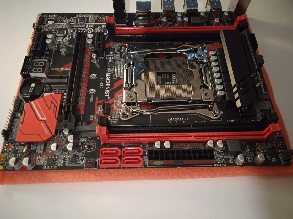 Płyta MACHINIST E5‑RS9 LGA2011‑3 DDR4/M.2 – testowana