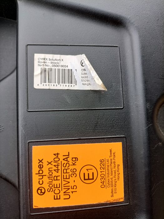 Fotelik cybex solution x