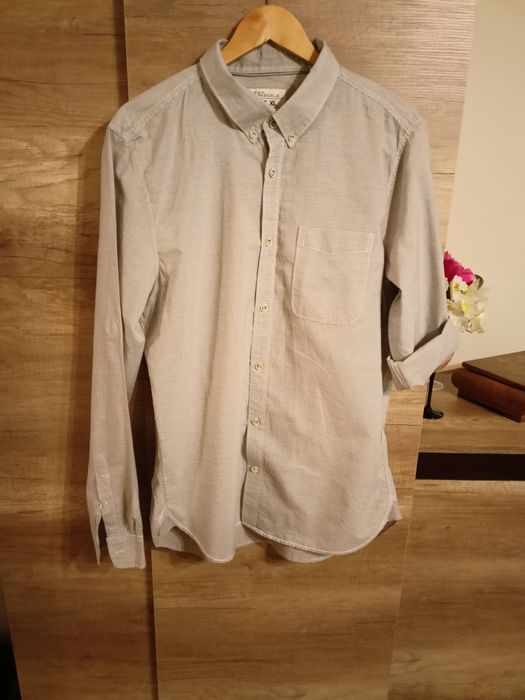 Szara sportowa koszula xl