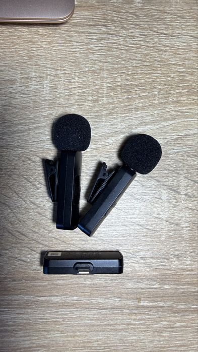 Комплект мікрофонів 2 шт Boya BY-V2 для Lightning для Iphone