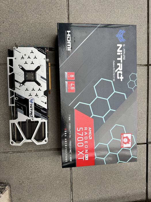 Karta graficzna sapphirw rx 5700 xt nitro plus