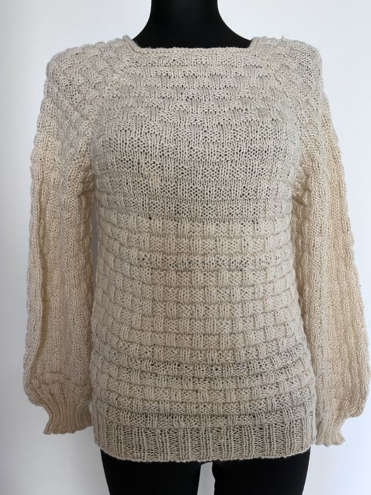 Sweter ręcznie robiony