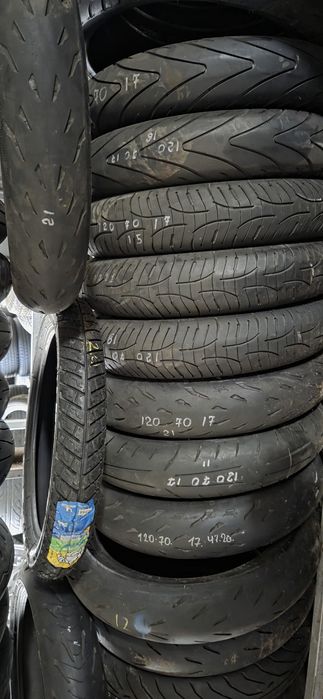 Моторезина 120/70 R17 з Німеччини | Великий вибір б/у шин для мотоцикл