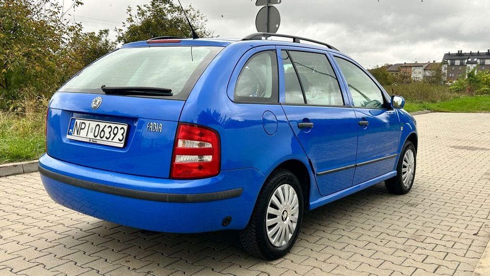 Skoda Fabia 1,4 Lpg, 2004r, klimatyzacja, elektryka, doinwestowana