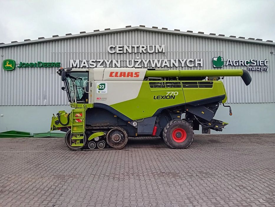 Claas Lexion 770  Kombajn zbożowy Lexion 770 TT + heder Vario 1200