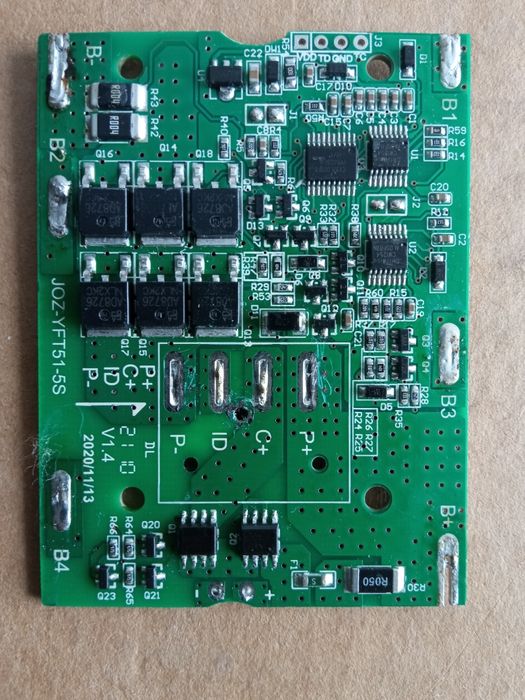 Sprzedam BMS 20Volt 60 amper do elektronarzędzi