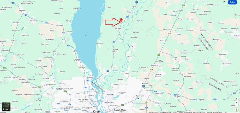 Продаж земельної ділянки 22,47 сот. Київська обл., с.Жукин  9100$