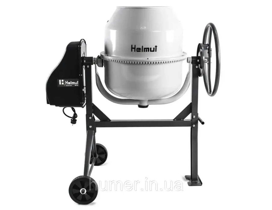 Бетонозмішувач Helmut 140 л, електродвигун 550 Вт для бетонних сумішей
