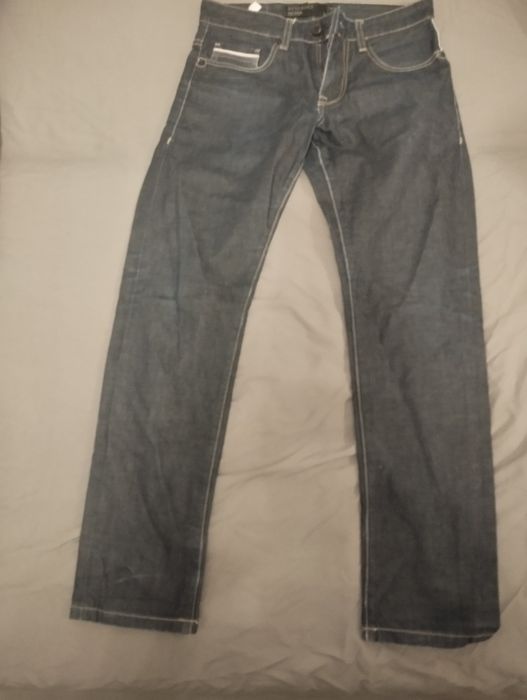 Jeansy męskie Reserved granatowe