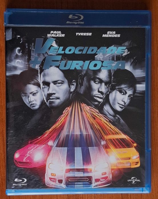 Coleção DVDs Velocidade Furiosa (1, 2, 3: Tóquio Drift, 4 e 5)