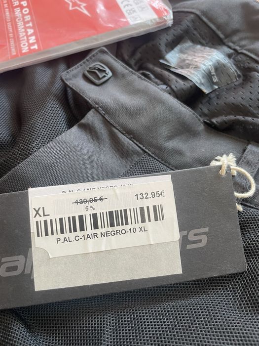 Calças de verão Alpinestars C-1 Air XL