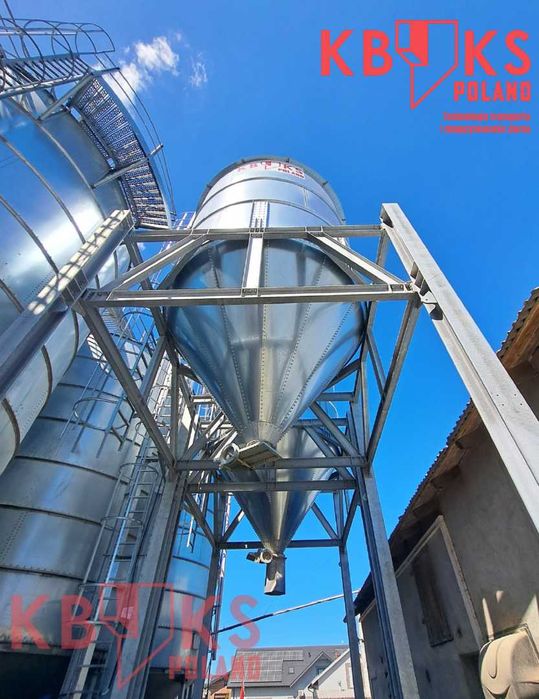 Silos spedycyjny Kbks Poland na nogach 66t