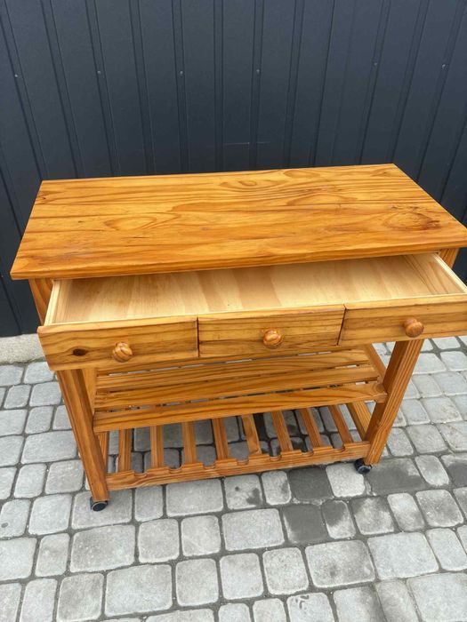 Piękny drewniany w 100% barek sosnowy.Transport.Okazja.Wysyłka.Polecam