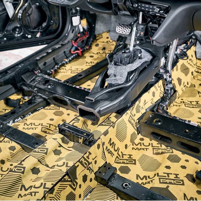 Самоклеящаяся Шумо Вибро Изоляция CTK MULTIMAT PRO 5.5 мм 37х50 см