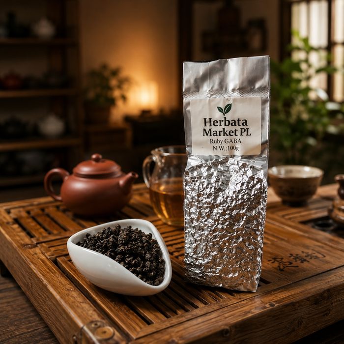Ruby GABA Oolong Taiwan Herbata Liściasta 100g
