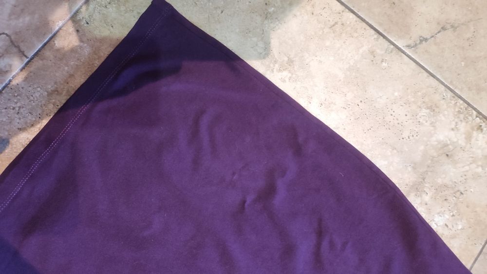 Sukienka mini fioletowa 34 H&M XS
