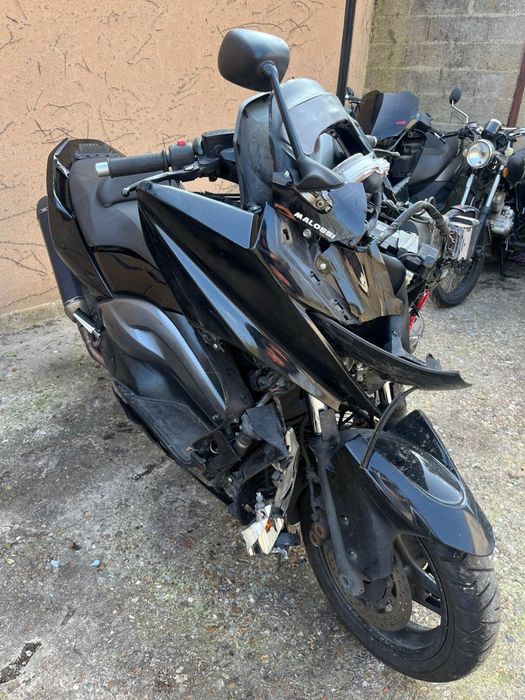 Yamaha T-max 500 tmax 08- na części silnik wtrysk przepustnica czasza błotnik moduł plastiki osłony czasza kokpit lagi wydech głowica rama linka