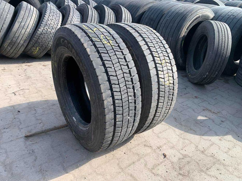 Opony używane ciężarowe 245/70R17.5 GOODYEAR REGIONAL RHD II 11-12mm