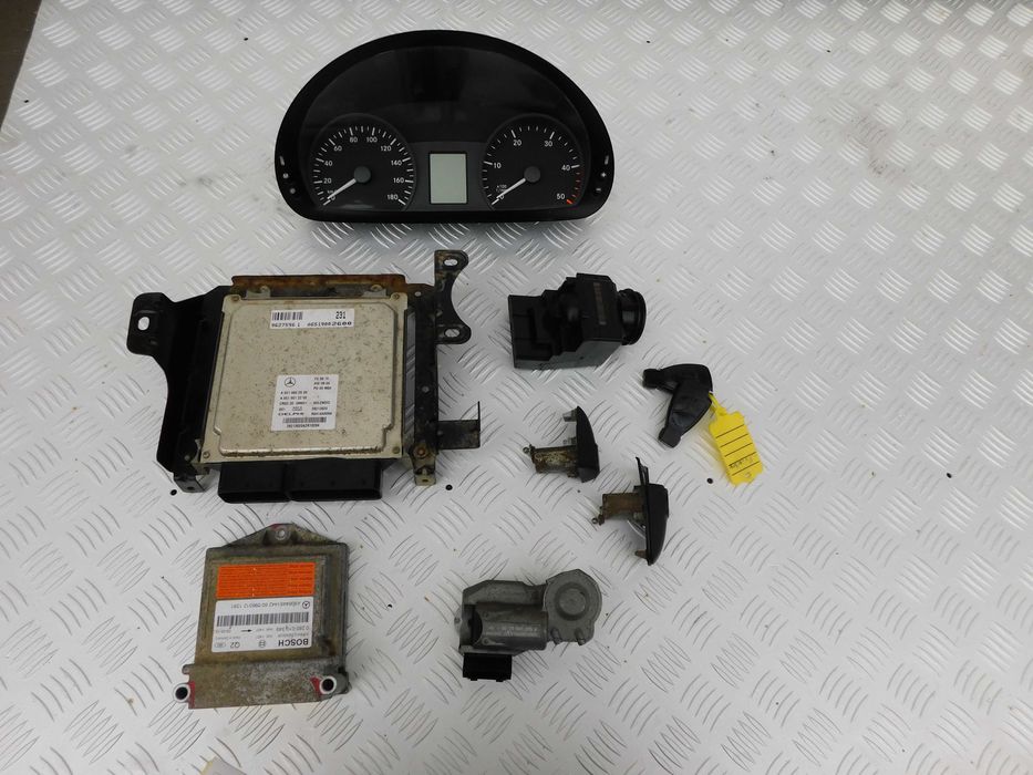 Sprinter 906 2.2 cdi 651 komputer stacyjka kluczyki rygiel licznik OEM