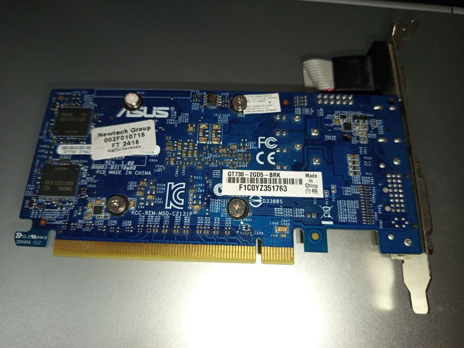 Видеокарта GT 730 2gb