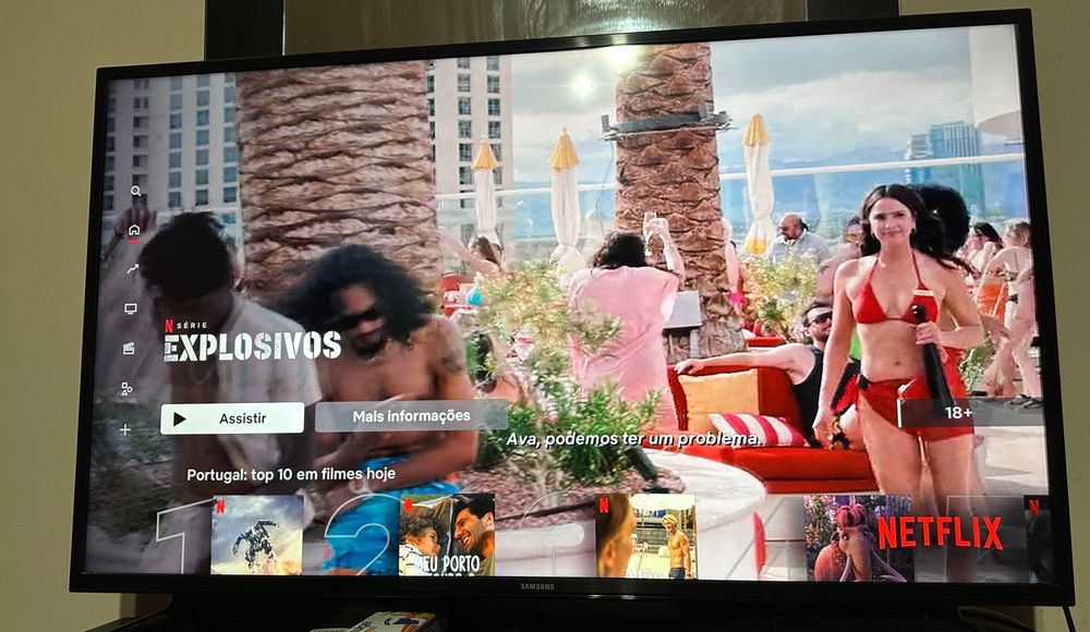 Samsung smart tv 43” ( 109 cm de ecrã na diagonal)