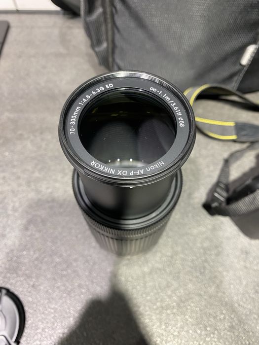 Фотоапарат Nikon D3500, обʼєктив 18-55mm VR + Обʼєктив 70-300mm DX
