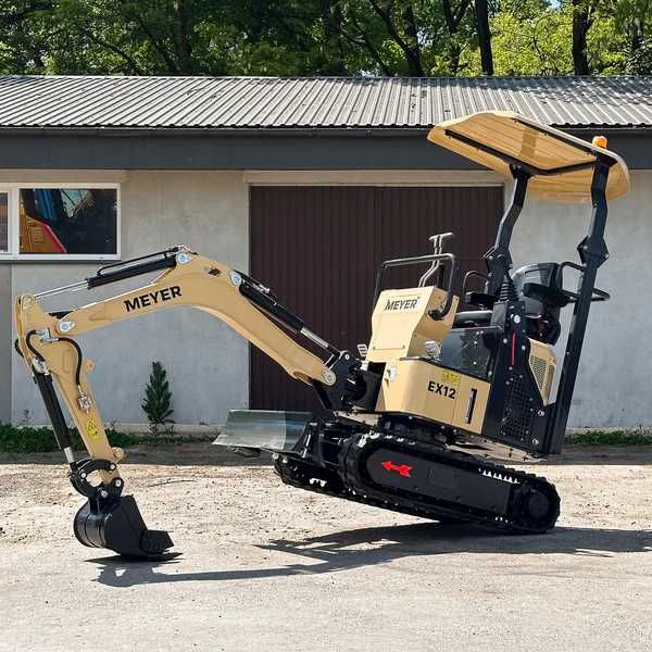 Minikoparka MEYER EX12 YANMAR wyprzedaż rocznika