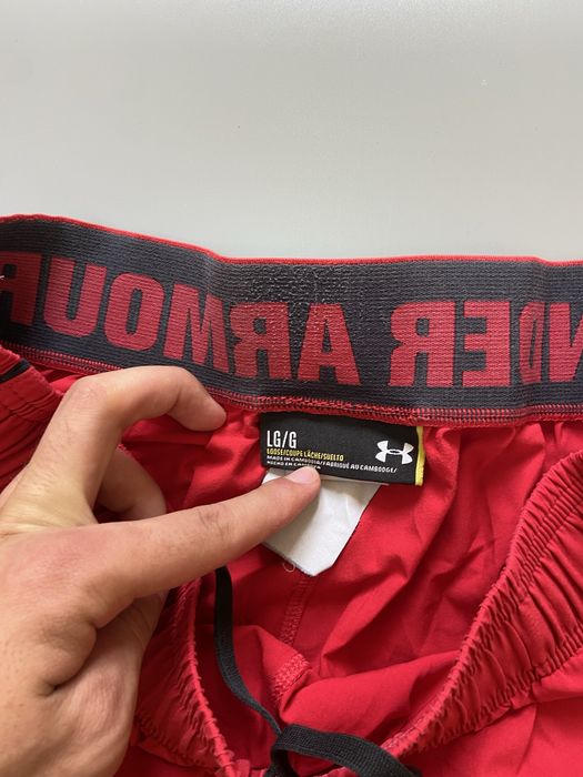 Спортивні шорти Under Armour червоні