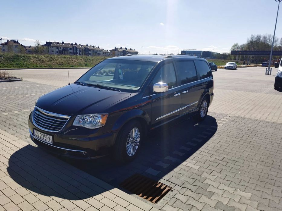 Chrysler Town & Country Pełna konwersja na Europe, instalacja gazowa, pełny Limited