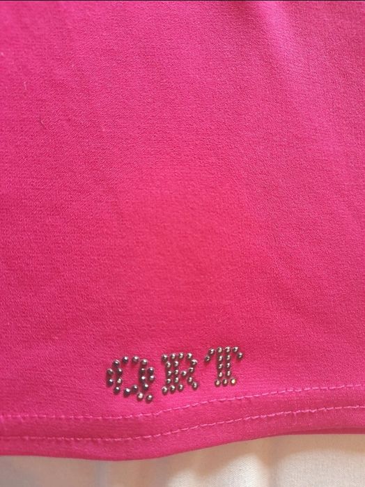 Camisola rosa manga 3/4