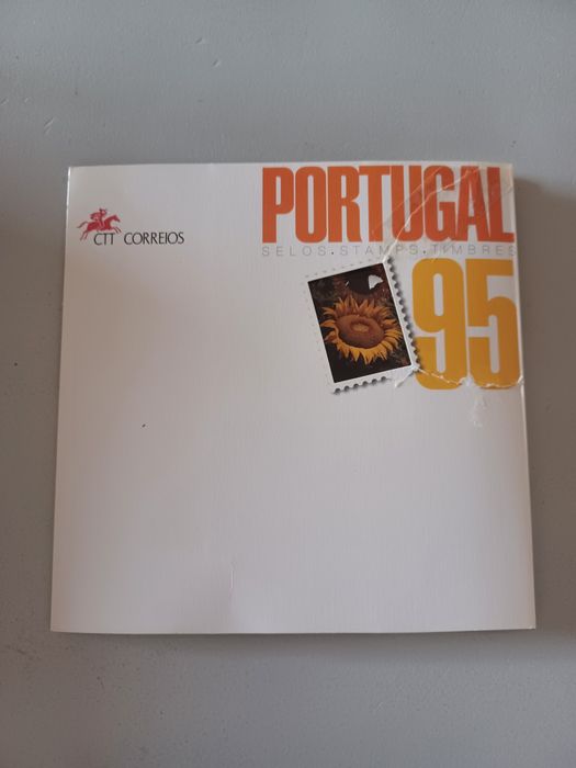 Carteira anual de selos Portugal 1995