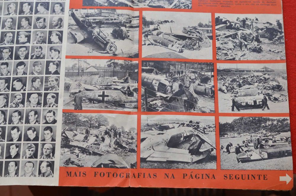 Brochura da 2ª Guerra Mundial - Militaria - Aviação - WWII