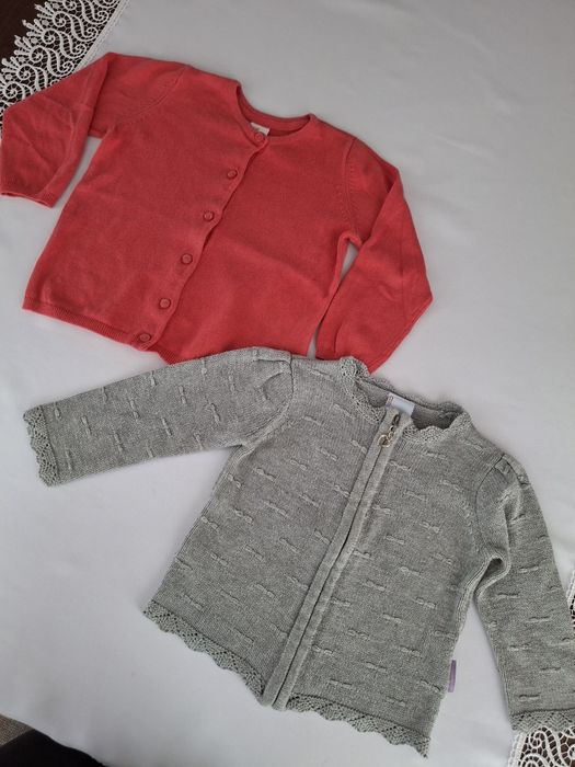 Sweterki dla dziewczynki 86
