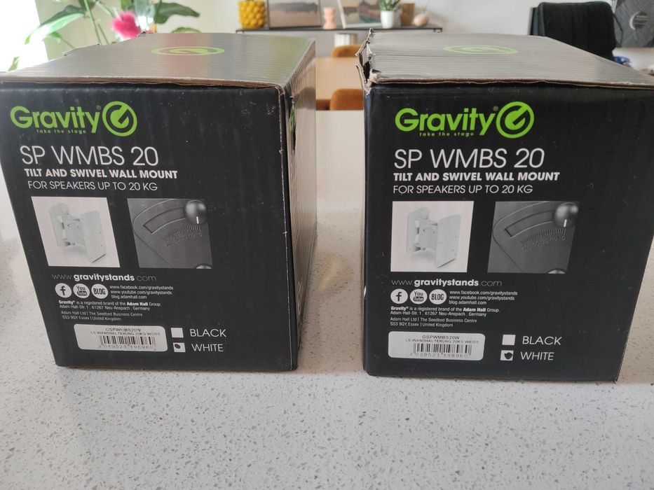 2 Suportes colunas branco