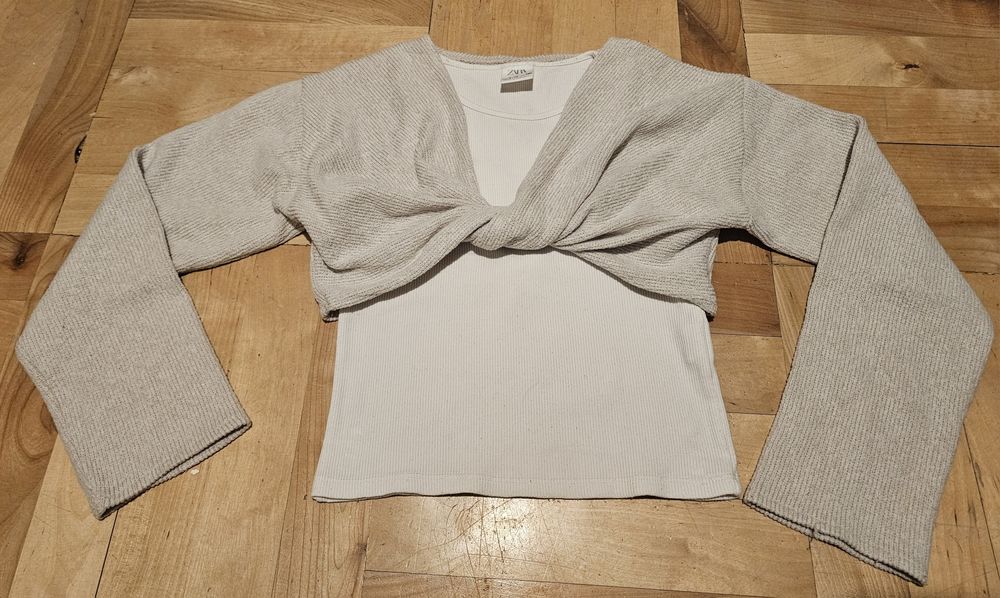 Sweterek 2 w 1 Zara 140